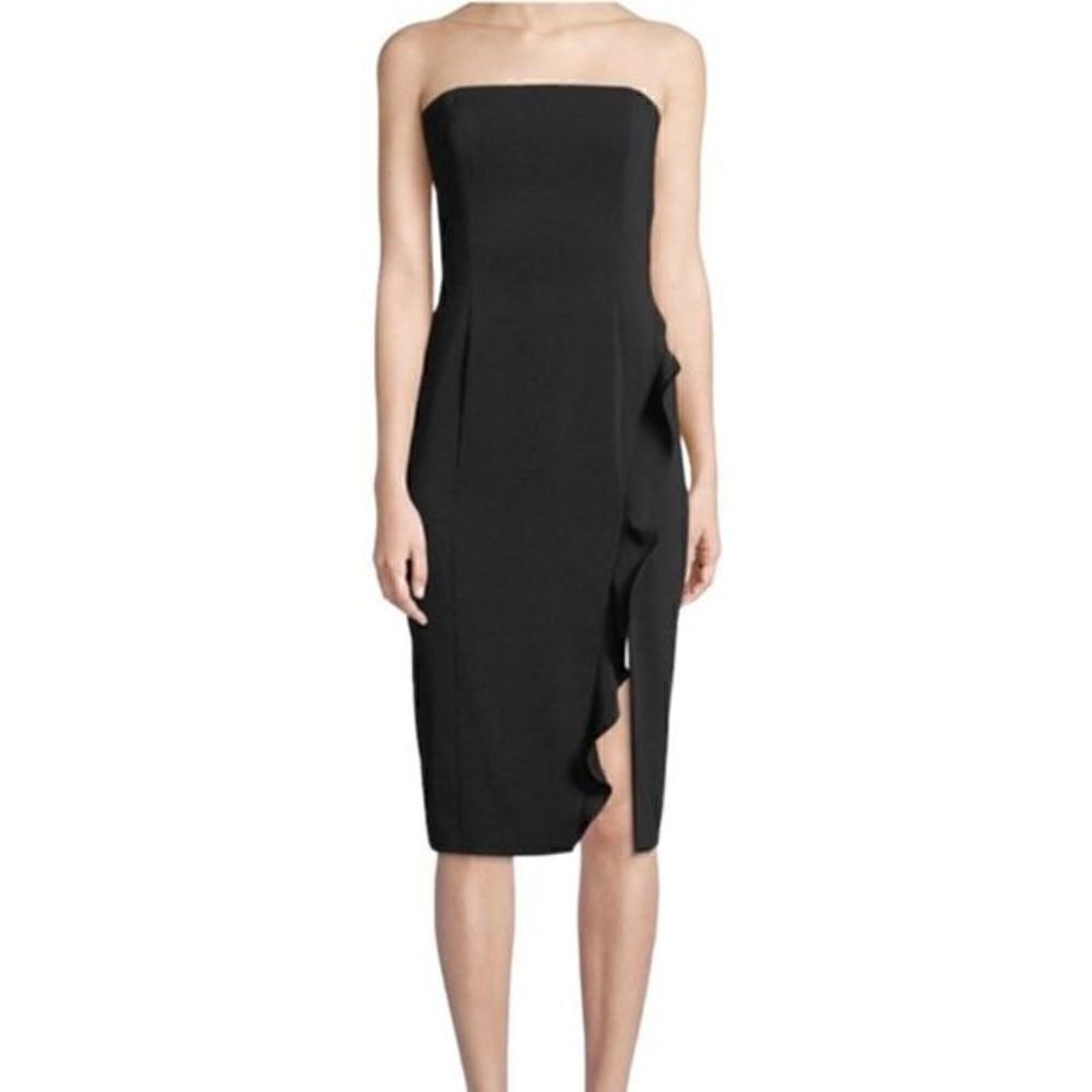 #125 JAY GODFREY black Anna dress